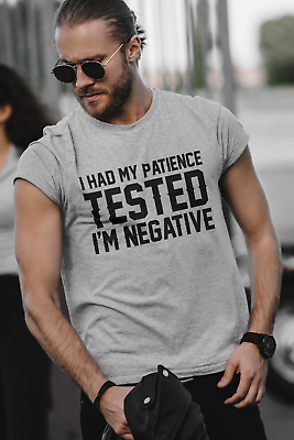 #ad I Had My Patience Tested shirt Funny Gift Gifts for grandpa shirts Sarcasm Tee