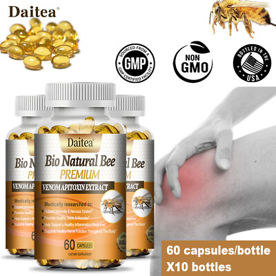 #ad Premium Bee Venom Capsules—Strengthens Immunity and Nervous System