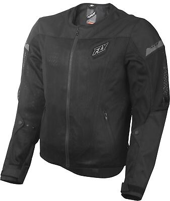 #ad Fly Racing Flux Air Mesh Jacket Black Small