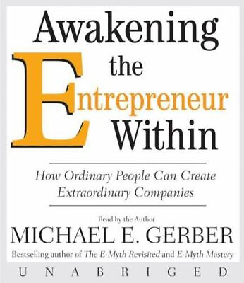 #ad Awakening the Entrepreneur Within CD By Gerber Michael DISC 1 OF 6 VG DISC ONLY