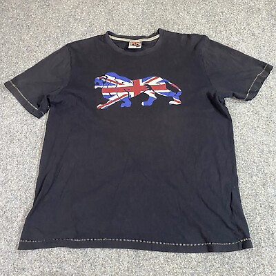 VINTAGE Lonsdale London Single Stitch Shirt Size Medium M Blue Casual AU $24.90