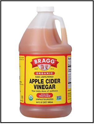 #ad Bragg Organic Apple Cider Vinegar With the Mother– Raw Unfiltered All Natural I