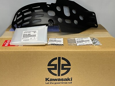#ad Kawasaki OEM Skid Plate Kit 999941532 motorbike parts new