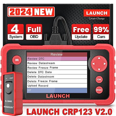 #ad 2024 LAUNCH CRP123 V2.0 PRO Elite OBD2 Code Reader Car Diagnostic Tool Scanner