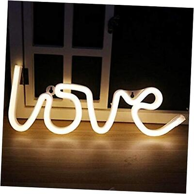 #ad Neon LOVE Light Signs Led LOVE Night Lights Decor Lights for Kid#x27;s Gift