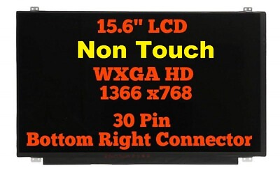 #ad N156BGE E41 New 15.6quot; Ultra Slim eDP Panel WXGA HD LED LCD 30 Pin REV.C2