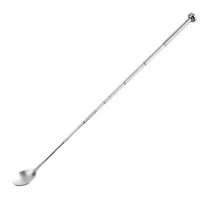#ad Telescopic Spoon Extending Stainless Steel Spoon Long Handled Mixing Spoons