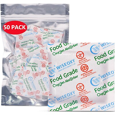 #ad 300cc Oxygen Absorbers for Long Term Food Storage Mylar Bags Dryers O2 Absorbers