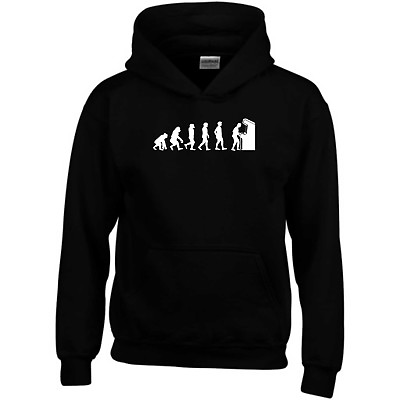 #ad Human Evolution Hoodie Funny Video Games Xbox PS4 PC Gamer Gift Sweatshirt Top