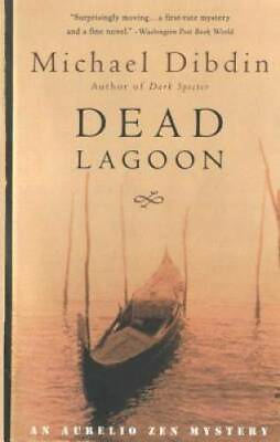 #ad Dead Lagoon: An Aurelio Zen Mystery Paperback By Dibdin Michael GOOD
