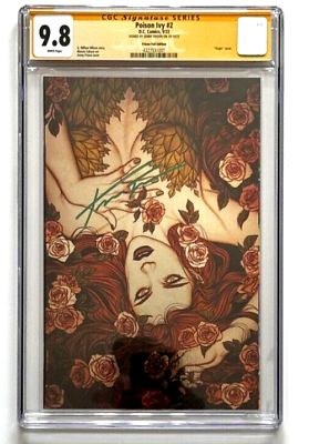 #ad POISON IVY 2 FOIL Variant 1:100 VIRGIN CGC SS 9.8 SIGNED by Jenny Frison