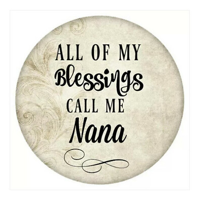 #ad Snaps Jewelry All My Blessings Call Me Nana 18 20mm Fits Ginger Charms Grandma