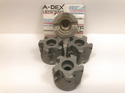 #ad ULTRA DEX RM 01S90 S1227778 5N R Indexable Holder Milling 4pc LOT Reconditioned