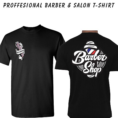 #ad Barber shirt salon shirt barber T shirt barber vest barber jacket M to 4xl size