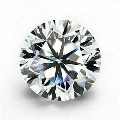 #ad Certified White Diamond Round Cut 3.00 Ct Natural VVS1 D Grade Loose Gemstone
