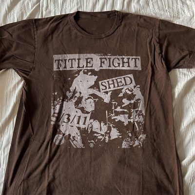 #ad title fight Tee T Shirt Size S 5XL cotton men Unisex GO257