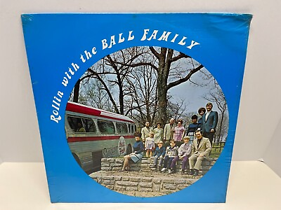 #ad The Ball Family Rollin w The Ball Family Vinyl Aristis Records 720442 SEALED