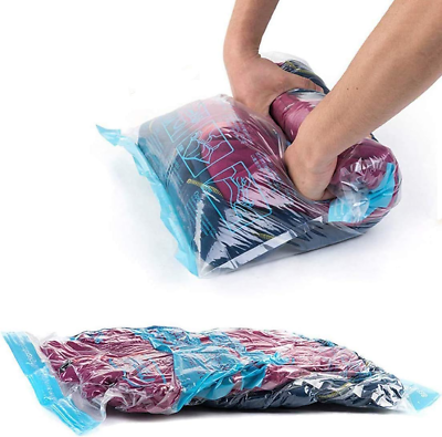 #ad 12 Pack Travel Space Saver Compression Bags for Travel Camping and Storage Up