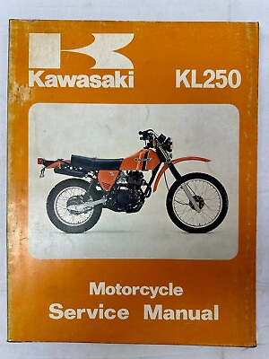 #ad Kawasaki KL250 Service Manual 99924 1024 01