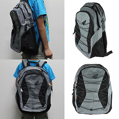 #ad Children Kids Boy 18quot; Teens School Bag Backpack Book Sport Travel Hike Camping