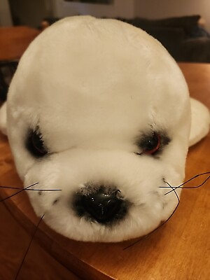 #ad Sea World White Seal Pup Plush 13quot; Stuffed Animal Toy SeaWorld
