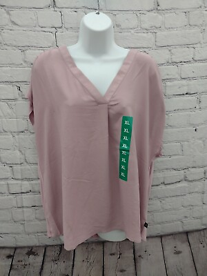 #ad Banana Republic Women#x27;s Shirt Pink Size XL