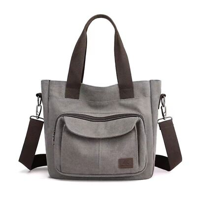 #ad Canvas Bag Women#x27;s Bag One Shoulder Bag Lady#x27;s Bag Crossbody Bag Handbag