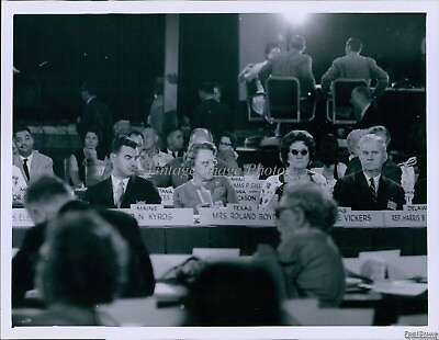 #ad 1964 Democratic National Convention Peter Kryos Mrs Boyd Politics 6X8 Photo