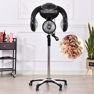 #ad Professional Standing Hair Dryer Color Processor Accelerator Salon 1400W amp; LCD