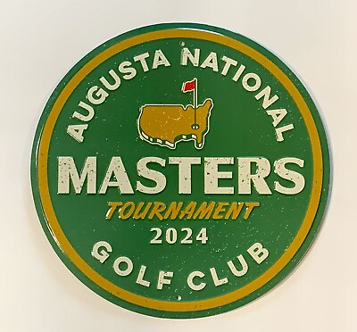 #ad 2024 Masters golf Pub Sign bar garage display round pga new