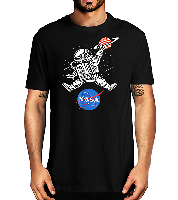 #ad Astronaut Basketball NASA T Shirt Women Men t shirt Basketball shirt NBA Tee