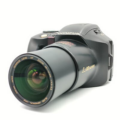 #ad Olympus L 10 super 28 110mm Aspherical Lens Point amp; Shoot Film Camera GOOD