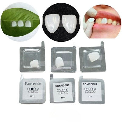 #ad 1PC Dental Composite Porcelain Veneer Whitening Anterior Teeth Veneers White