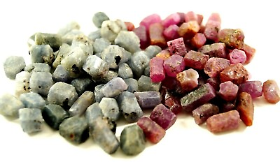 #ad Certified Rough Nailing Ruby amp; Sapphire 2500 Ct Lots Natural Corundum Crystals