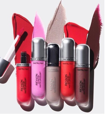 #ad Revlon Ultra HD Matte Mat Lipstick Lipcolor amp; Metallique CHOOSE YOUR SHADE New