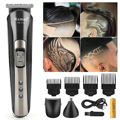#ad Professional Hair Clippers Cordless Trimmer Cutting Beard Barber Shaving Machine