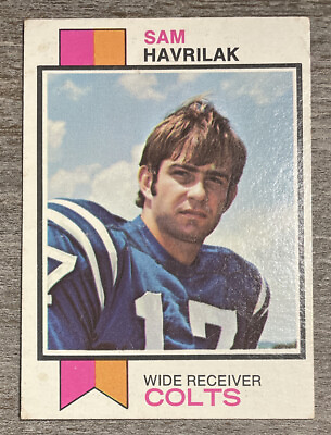 #ad Sam Havrilak 1973 Topps Colts #347 *F83*