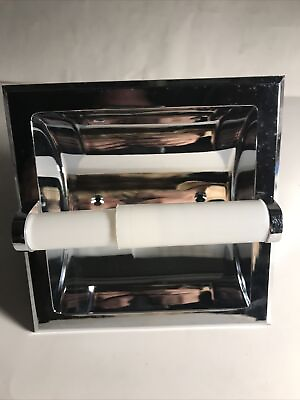 #ad Chrome Finish Recessed Toilet Paper Holder High Quality New Product