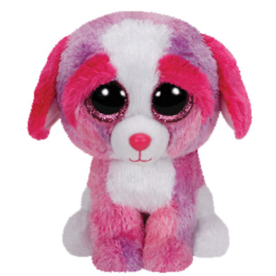 #ad TY Beanie Boos SHERBET the Dog Glitter Eyes 6 inch MWMTs Boo Toy