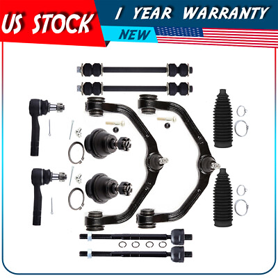 #ad Front Upper Control Arm Tie Rod End Suspension Kits For 1998 2011 Ford Ranger