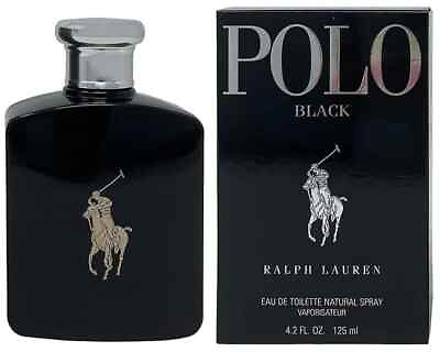 #ad Polo Black by Ralph Lauren 4.2 oz Eau de Toilette Cologne spray Men NEW