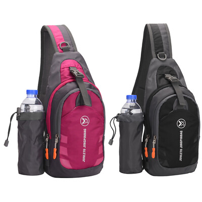 Gym Sports Shoulder Bag Men Women Sling Backpack Travel Chest Crossbody Bag P0U1 $13.96