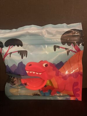 #ad Wendy#x27;s Kid#x27;s Meal Toy Sealed Dinosaur Play Doh Spinosaurus Anklyosaurus