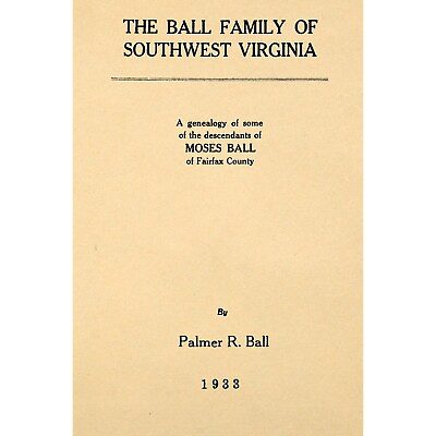 #ad The Ball Family of Southwest Virginia