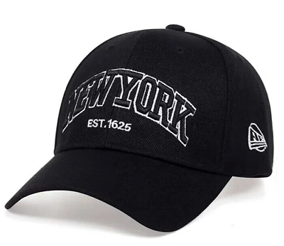 #ad New York NY Letter Embroidery Baseball Caps Outdoor Adjustable Strapback Hat