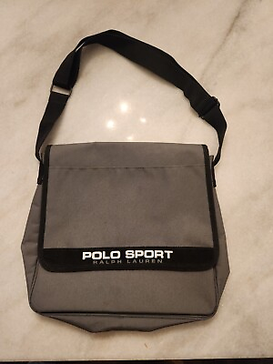 #ad Vintage Ralph Lauren Polo Sport Messenger Bag Sling Crossbody Pack