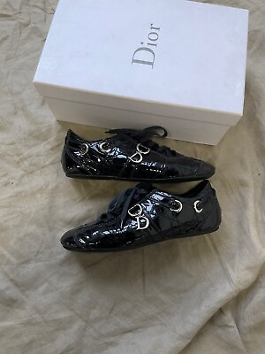 #ad Dior Galliano Vintage Women#x27;s Sport Trainers Shoes Sneakers EU 37 US 6.5