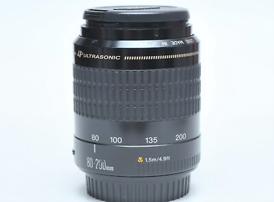 #ad Canon Mini Telephoto 80 200mm f 4.5 5.6 EF Lens For Rebel DSLR