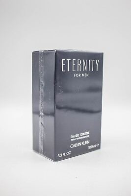 #ad ETERNITY by CALVIN KLEIN Cologne for Men EDT 3.3 FL OZ 100 ML NEW amp; SEALED