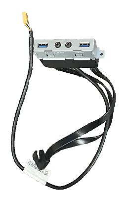 #ad ThinkCentre M700 M800 SFF Desktop Front Audio USB 3.0 I O Panel w Cables 04X2744
